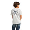 Ariat Boys Charger Sheild Short Sleeve T-Shirt Tee - 10039585