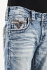 Rock Revival Men's "Rey" J203R Straight Denim Jeans - RP3698J203R - 32"