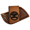 Hooey Tooled Brown Side Draw Knife Sheath - 2095489K3
