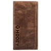Hooey "HOOEY CLASSIC" Smooth Brown Rodeo Wallet - HW001-BR