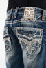 Rock Revival Men's Quency J210 32" Straight Denim Jeans - RP2360J210R
