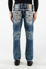 Rock Revival Men's Matlock A202 Alt Straight 32" Denim Jeans - RP2465A202R