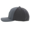Hooey Men's Coach Flexfit Hat Patch Cap Hats - 2212GY-02