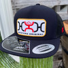 Hooey Men's & Women's Loop Trucker Hat Mesh Back Snapback Patch Cap Hats - 2259T-NVBK