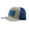 Hooey Men's & Women's Hooey Rank Stock Trucker Hat Mesh Back Snapback Patch Cap Hats - 2261T-GYBL