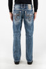 Rock Revival Men's Brayen B226 32" Bootcut Straight Denim Jeans - RP2355B226R