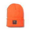 Ariat Men's Rebar Watch Cap Orange Beanie Patch Cap Hats - 10024504