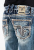 Rock Revival Men's Robin J206 Straight Denim Jeans - RP3727J206