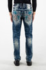 Rock Revival Men's Baxter A214 Alt Straight Denim Jeans - RP2318A214