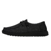 Hey Dude Women's Wendy Sox Total Black Shoes - 121414942