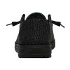 Hey Dude Women's Wendy Sox Total Black Shoes - 121414942