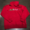 Ariat® Women's Mexico Logo Red Pullover Hoodie