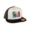 Lazy J Men's Mexico Elevation Mesh Back Snapback Patch Cap Hats - ALTBLK4MELEV