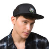 Vans Men's Forage Trucker Hats Mesh Back Snapback Patch Cap Hats - VN0A7PQUBLK1