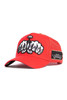 Red Monkey Love Hate Red Trucker Hat Mesh Back Snapback Patch Cap Hats - RM1416R