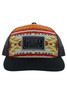 Hooey Doc Trucker Hat Mesh Back Snapback Patch Cap Hats - 2202T-RDBK