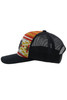 Hooey Doc Trucker Hat Mesh Back Snapback Patch Cap Hats - 2202T-RDBK