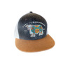 Lazy J Apache Hereford Mesh Back Snapback Patch Cap Hats - BRNPTY4LJAPACHE