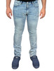 Ko Jeans regular fit mid rise straight front