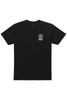 Vans Unisex Micro Trails Short Sleeve T-Shirt Tee - VN0007UWBLK1