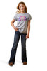 Ariat Youth Rainbow Sunset Short Sleeve T-Shirt Tee - 10044611