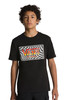 Vans Youth Stripe Short Sleeve T-Shirt Tee - VN000876BLK1