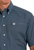 Cinch Men's Geometric Print Short Sleeve Shirt Jacket - MTW1111431