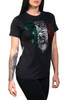 American Fighter Women's Dacoma Short Sleeve T-Shirt Tee - FW14586
