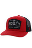 Hooey Trip Trucker Hat Mesh Back Snapback Patch Cap Hats - 2308T-RDBK