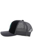 Hooey Strap Trucker Hat Mesh Back Snapback Patch Cap Hats - 4031T-BKGY