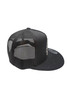 Lazy J Unisex Arrowhead Mesh Back Snapback Patch Cap Hats - BLKBLK4ARR