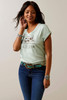 Ariat Women's Serene Short Sleeve T-Shirt Tee - 10045096