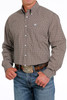 Cinch Men's Geometric Print Long Sleeve Shirt Jacket - MTW1105615