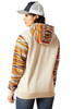 Ariat Women's Chimayo Print Sunset Saltillo Hoodie Sweatshirt - 10046245