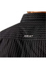 Ariat Men's Team Woodson Fitted Black Long Sleeve Shirt Jacket - 10046287