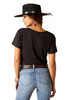 Ariat Women's Geo Skull Black Short Sleeve T-Shirt Tee - 10047602