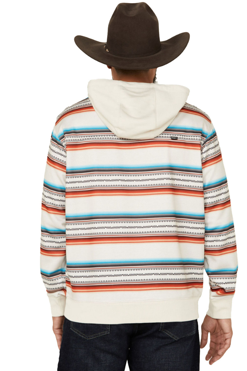 Hooey Hoodie Men's Mesa Cream & Serape Sweatshirt - HH1233CRSP