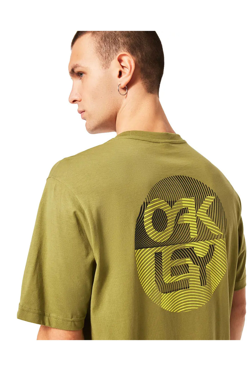 Oakley T Shirt Men's Fingerprint B1B Fern Short Sleeve Tee