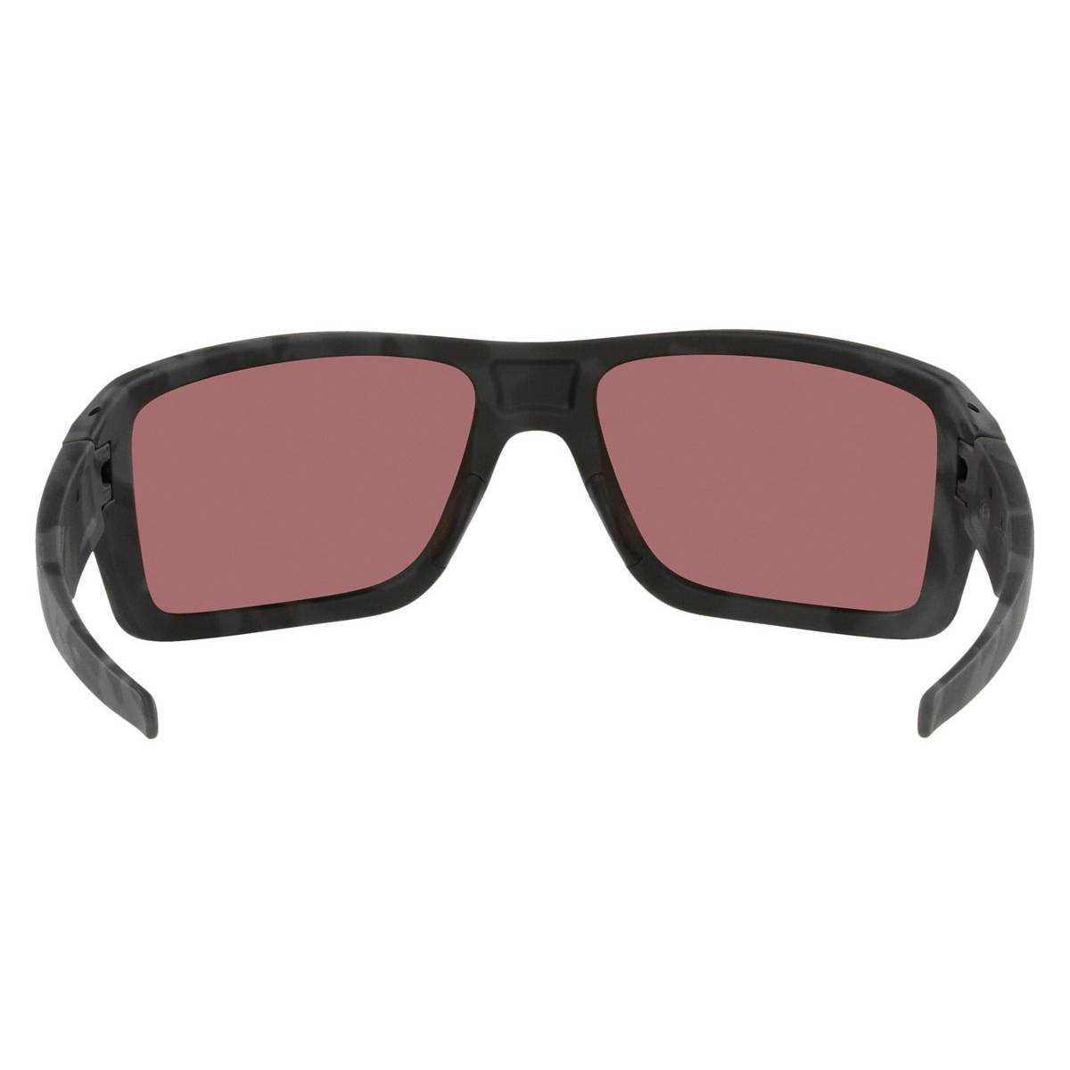 Oakley Men's Double Edge Matte Black Camo Prizm Deep Water