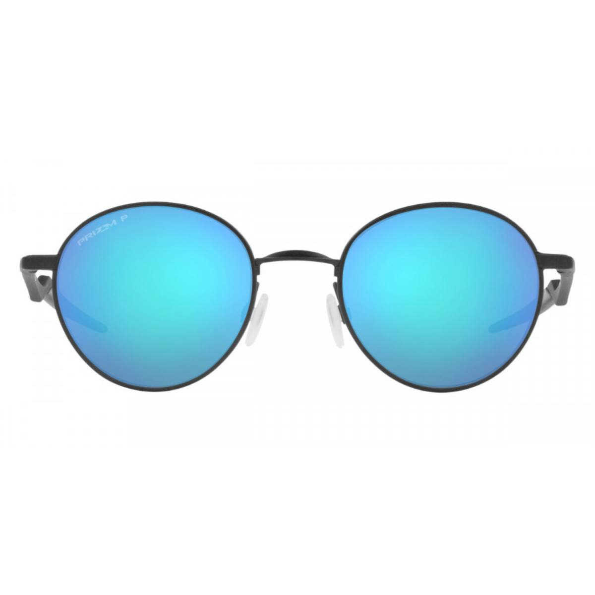 Oakley Men's Terrigal Satin Light Steel & Prizm Sapphire Polarized