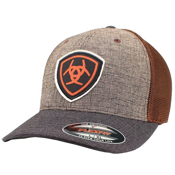 Ariat Men's Gray Brown Herringbone 