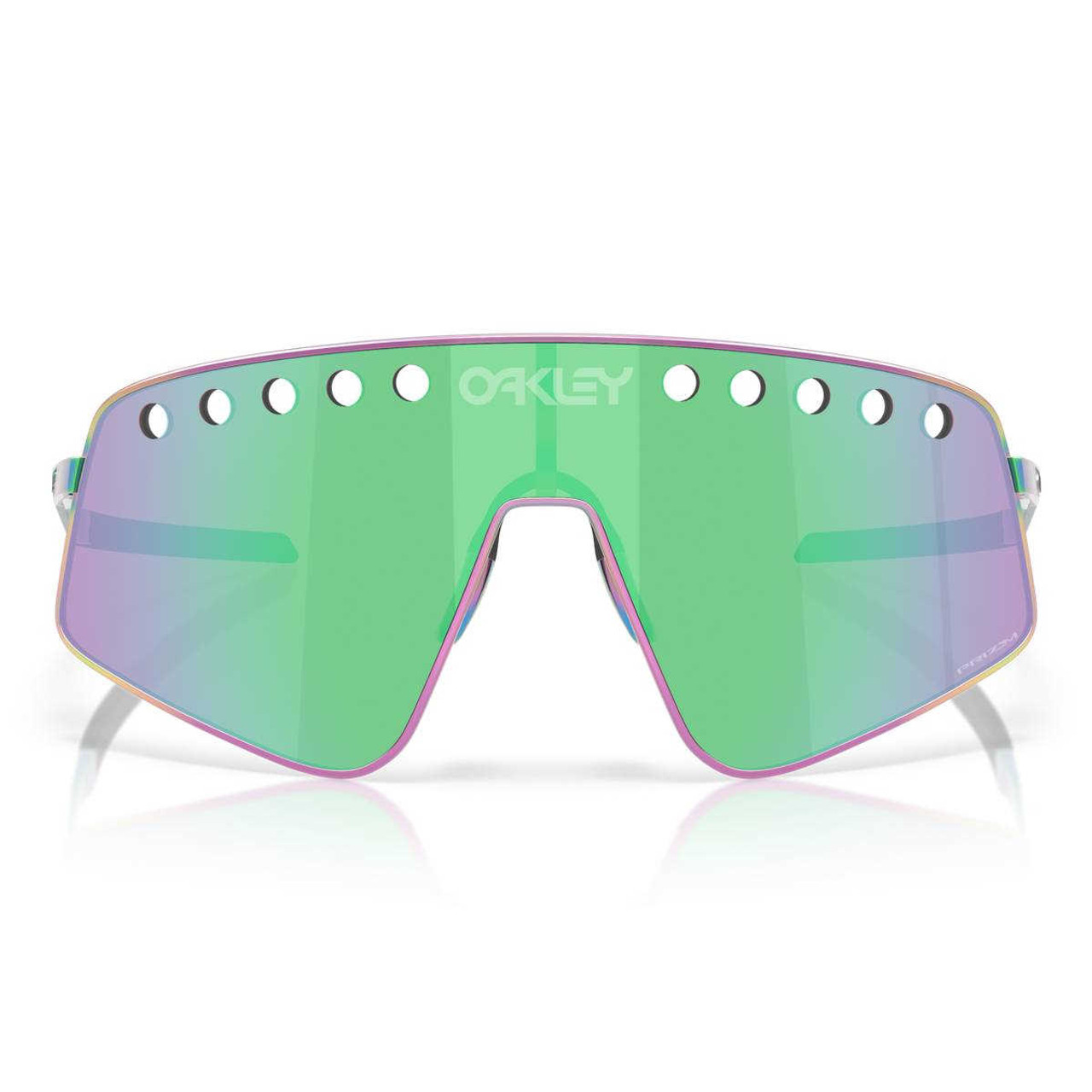 Oakley Unisex Sutro Ti Sweep Polished Oil Slick & Prizm Road