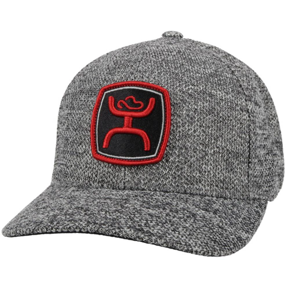 Hooey Men's Grey Zenith Flexfit Patch 