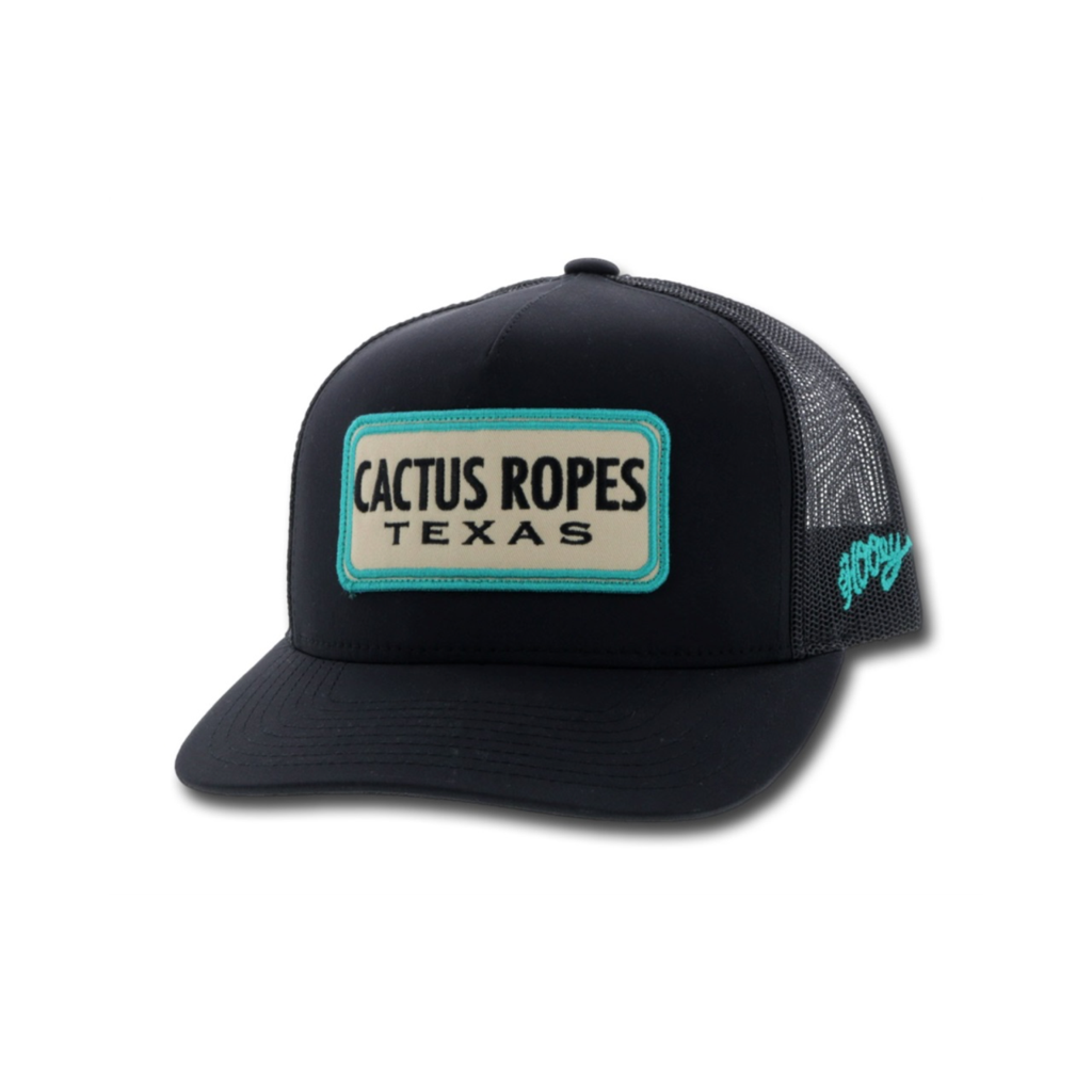 Hooey Cactus Ropes Black 5-panel 
