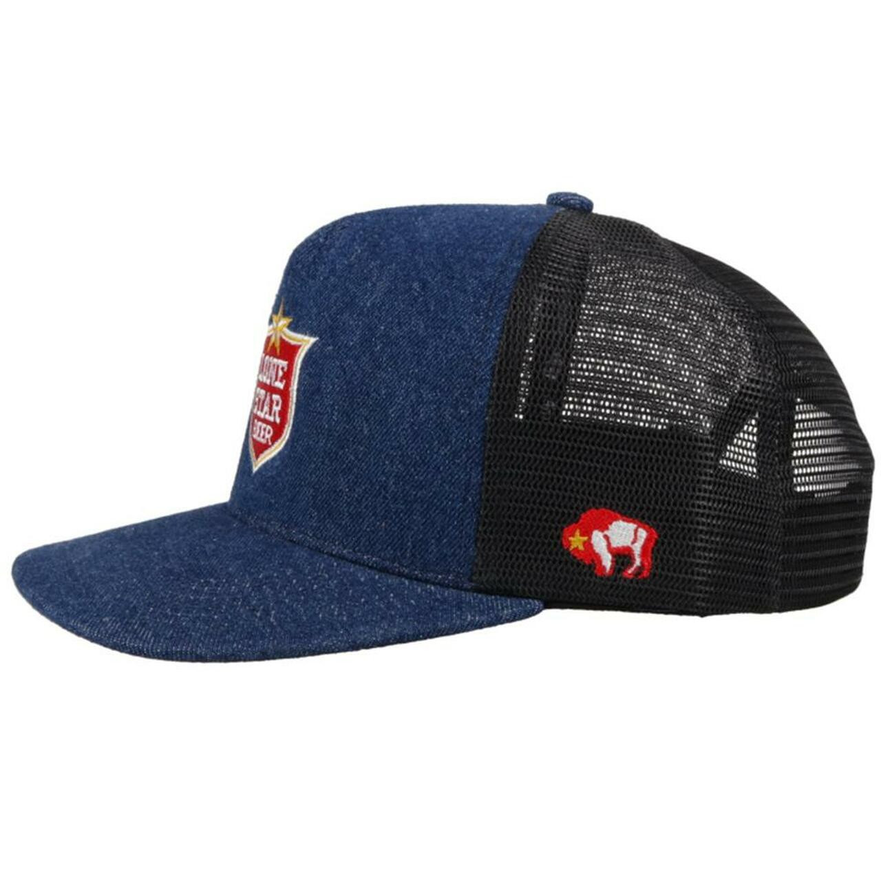 Hooey Lone Star Beer Denim Hats Cap 
