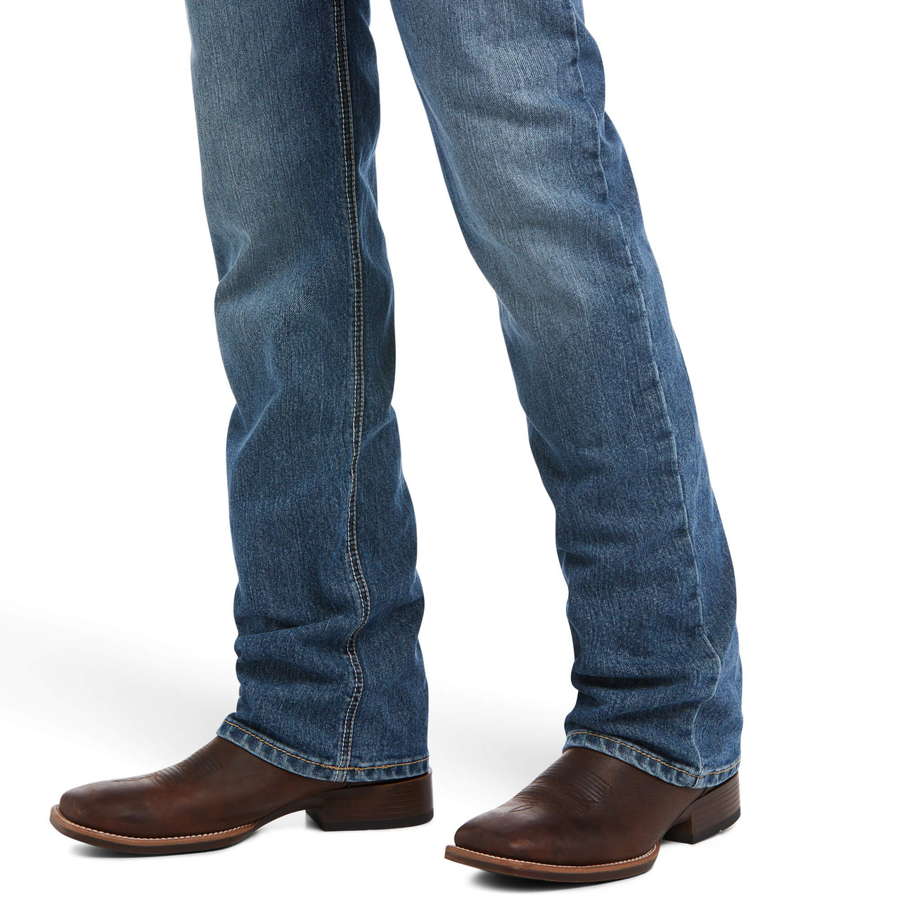 Ariat Men's M5 Slim Stretch Santiago Straight Denim Jeans - 10036878-30