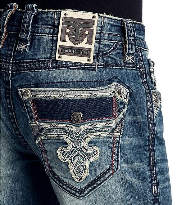 Straight Fit Denim Jeans - TJ2468-A208R