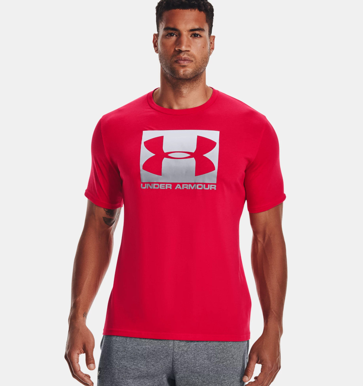 Under Armour Men's Boxed Sportstyle Short Sleeve T-Shirt Tee