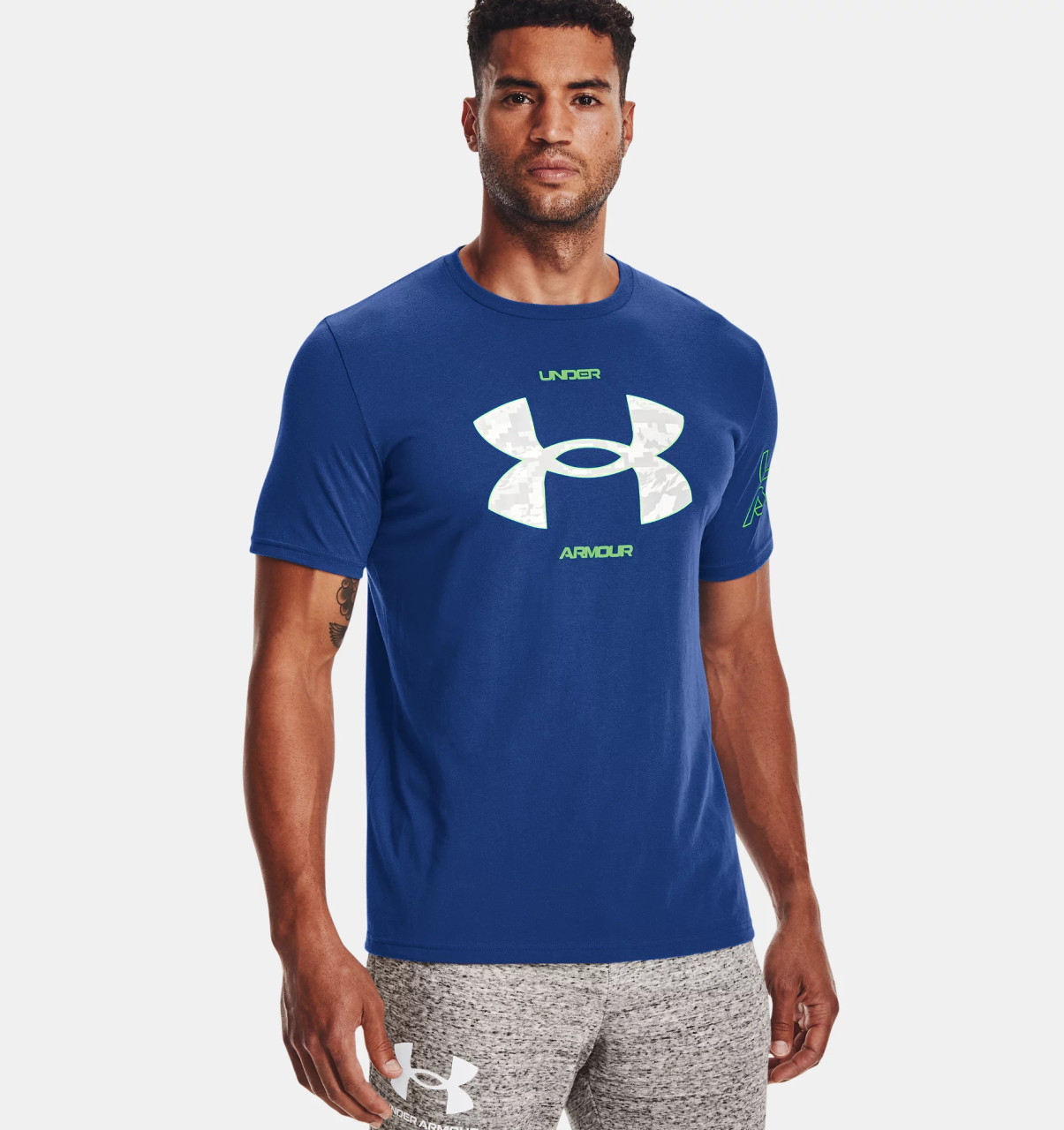 Tee-shirt HOMME UNDER ARMOUR ABC CAMO BOXED LOGO