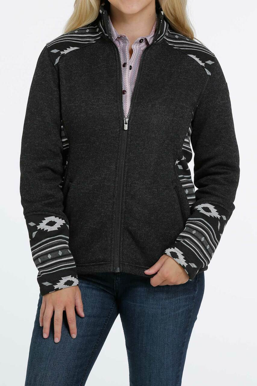 Full Zip Ladies Sweater Jacket- MAJ9840001